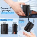 3000mAh Rechargeable Wearable Waist Clip Fan - Image 10