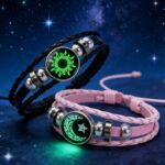 2-Pack Luminous Sun and Moon Braided Bracelets - Image 6