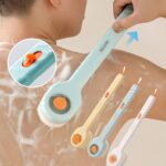 Long Handle Liquid-Filled Soft Bath Brush