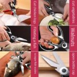 Multifunctional Stainless Steel Kitchen Scissors - Image 4