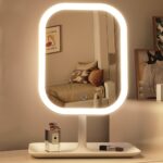 LED Lighted Makeup Mirror with Touch Dimming - Image 4