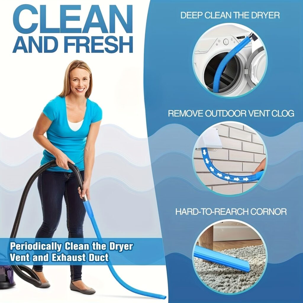 Dryer Vent Cleaner Vacuum Hose Attachment