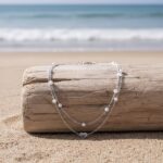 Double Layer Heart Pendant Collarbone Necklace - Image 4