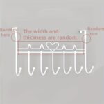 Over-the-Door 7-Hook Metal Storage Rack
