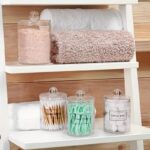 Clear Acrylic Cotton Swab Holder with Lid - Image 11