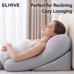 Adjustable Memory Foam Bed Wedge Reading Pillow - Image 6