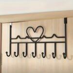 Over-the-Door 7-Hook Metal Storage Rack - Image 4