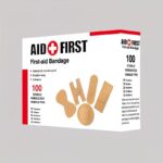 100-Piece Assorted Self-Adhesive First Aid Bandages