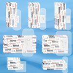 100-Piece Assorted Self-Adhesive First Aid Bandages - Image 9