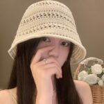 Women’s Hollow-Out Crochet Sun Hat - Image 6