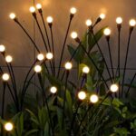 10-Pack Solar Firefly Lawn Lights – Outdoor LED Garden Ground Stake Lights, IP65 - Image 6