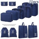 11pcs Luggage Organizer / Travel Packing Bag Set - Image 12