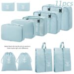 11pcs Luggage Organizer / Travel Packing Bag Set - Image 13