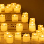 12-Pack LED Flameless Ripple Effect Candles – Battery-Powered Decorative Tea Lights - Image 6