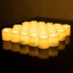 12-Pack LED Flameless Ripple Effect Candles – Battery-Powered Decorative Tea Lights - Image 4