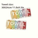 14pcs Portable Compressed Disposable Towels – Thickened Travel Facial Tissues