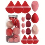15-Piece Makeup Sponge Set – Triangle Puffs & Mini Makeup Sponges for Liquid, Cream & Powder Cosmetics - Image 13