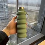 16oz Collapsible Silicone Water Bottle - Image 12