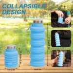16oz Collapsible Silicone Water Bottle - Image 14