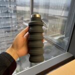 16oz Collapsible Silicone Water Bottle