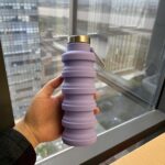 16oz Collapsible Silicone Water Bottle - Image 2