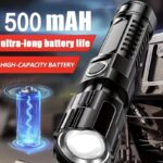 2-Pack High-Power Zoom Flashlights – Portable Mini Retractable LED Flashlights with Adjustable Focus for Camping & Outdoor Use - Image 3