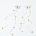 2-Piece Butterfly Tassel Hair Clips – Long Chain Butterfly Hair Accessories - Image 2
