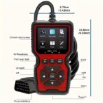 2026 Latest Upgrade OBD2 Scanner – Car Engine Fault Diagnostic Tool with CAN/EOBD, 2.8" Color Screen & 16-Pin Interface - Image 8