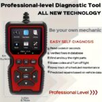 2026 Latest Upgrade OBD2 Scanner – Car Engine Fault Diagnostic Tool with CANEOBD, 2.8 Color Screen & 16-Pin Interface