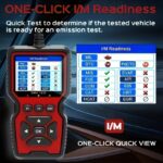 2026 Latest Upgrade OBD2 Scanner – Car Engine Fault Diagnostic Tool with CAN/EOBD, 2.8" Color Screen & 16-Pin Interface - Image 4