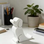 3D Printed Cute Dog Phone Holder – Creative Desk Stand - Image 6