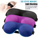 3D Stereoscopic Sleep Eye Mask – Nose-Free Travel Sleeping Mask - Image 9
