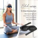 3D Stereoscopic Sleep Eye Mask – Nose-Free Travel Sleeping Mask