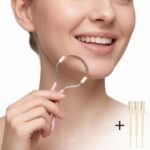 4pcs Facial Hair Remover Set – Spring Hair Removal Tool with Facial Shaver & Grooming Accessories
