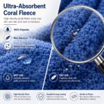 4pcs Washable Microfiber Mop Pads – Reusable Replacement Mop Cloth with Elastic Fixing Strap - Image 4