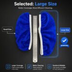 4pcs Washable Microfiber Mop Pads – Reusable Replacement Mop Cloth with Elastic Fixing Strap - Image 7