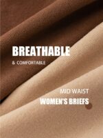 5-Pack Women's Seamless Panties – Mid-Rise Butt-Lifting Tummy Control Underwear - Image 10