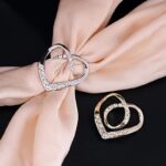 6-Piece Rhinestone & Pearl Clothing Buckle Set – Decorative Shirt & Dress Clips - Image 5