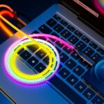 66W USB-C to USB-C Fast Charging Cable with RGB Light - Image 5