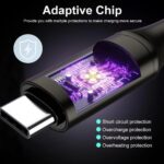 66W USB-C to USB-C Fast Charging Cable with RGB Light - Image 7