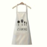 Adjustable Chef Kitchen Apron with Front Pocket - Image 7