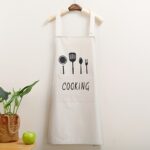 Adjustable Chef Kitchen Apron with Front Pocket - Image 3