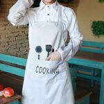 Adjustable Chef Kitchen Apron with Front Pocket - Image 4