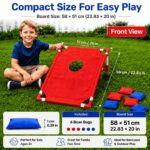 Bean Bag Toss Game Set with 6 Bean Bags