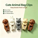 Creative 3D Animal Snack Bag Sealing Clips - Image 2