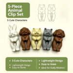 Creative 3D Animal Snack Bag Sealing Clips - Image 4