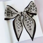 Floral Pearl Headband – Versatile Ribbon Hair & Fashion Accessory - Image 13