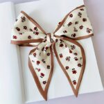 Floral Pearl Headband – Versatile Ribbon Hair & Fashion Accessory - Image 17