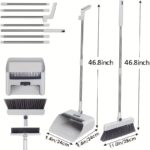 Foldable Broom and Dustpan Set – 3-in-1 Household Cleaning Tool - Image 7