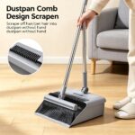 Foldable Broom and Dustpan Set – 3-in-1 Household Cleaning Tool
